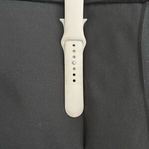 Apple White Silicone Sports Watch Band